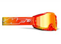 100% Очки-маска для мотокросса FMF Powerbomb Osborne Зеркальная/Красная линза в Москве
